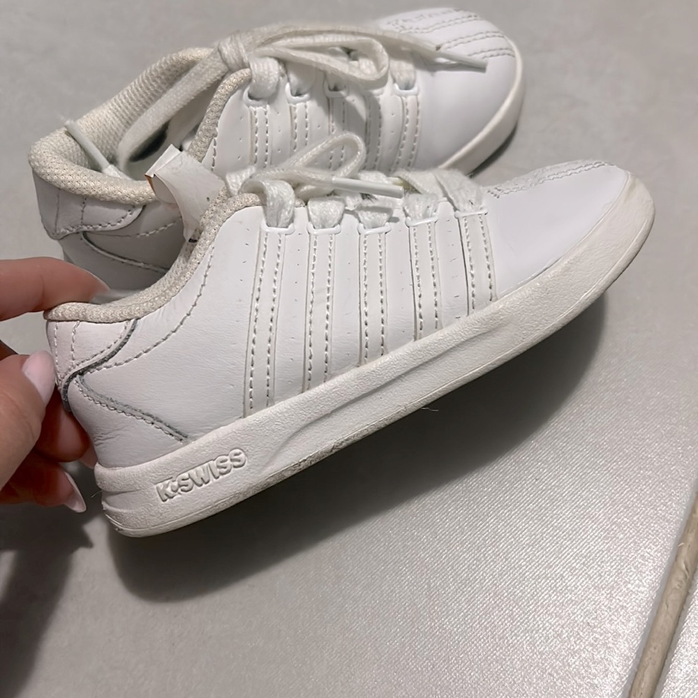 K-Swiss kids sneakers size 8 infants